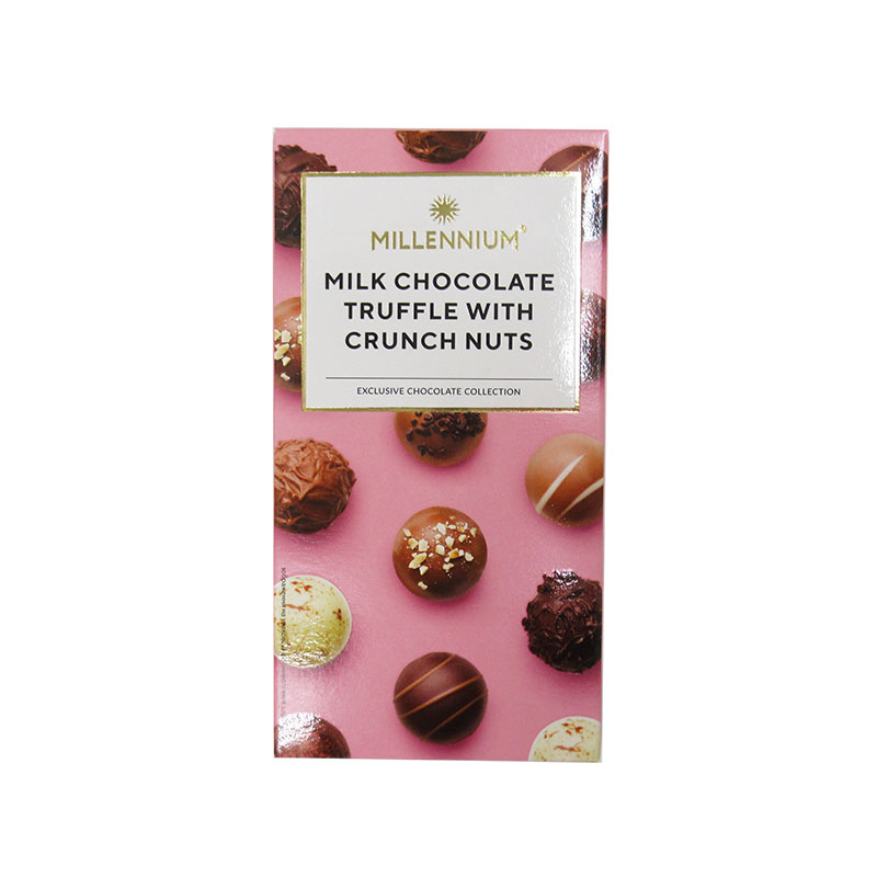ミレニアムチョコレートファクトリー 　ミルクチョコ・トリュフクランチナッツ